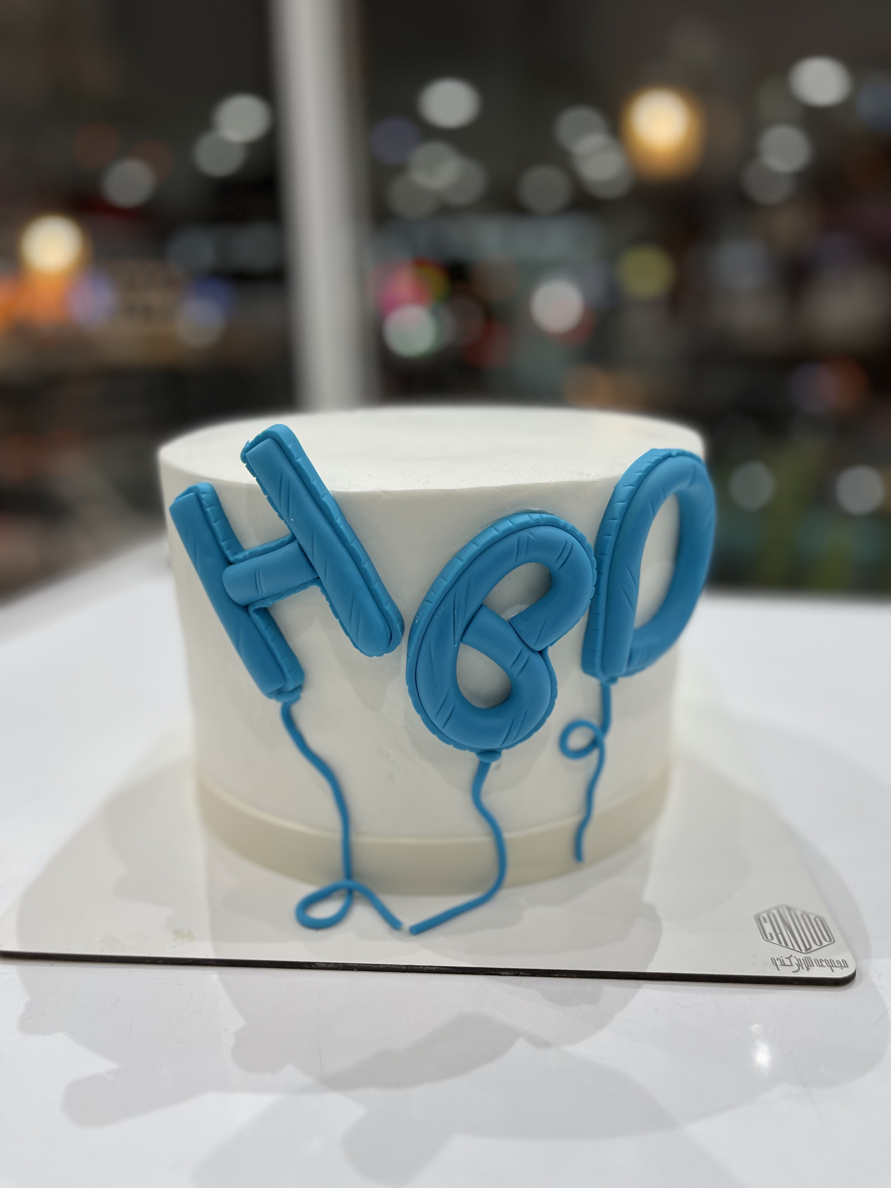 کیک بادکنکی HBDارتفاع دار